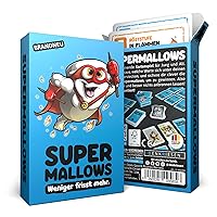 Supermallows® - Less Eats More. Card Game | Ages 9+ | 2-6 Players | Family Game