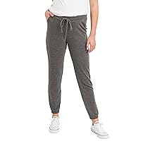 LaClef Women's Maternity Joggers Sweatpants with Pockets