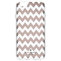 kate spade new york Hardshell Clear Case for iPhone 6/6s - Chevron Rose Gold/Clear