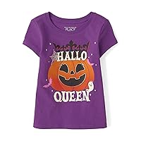 The Children's Place Baby and Toddler Halloween Short Sleeve Graphic T-Shirt