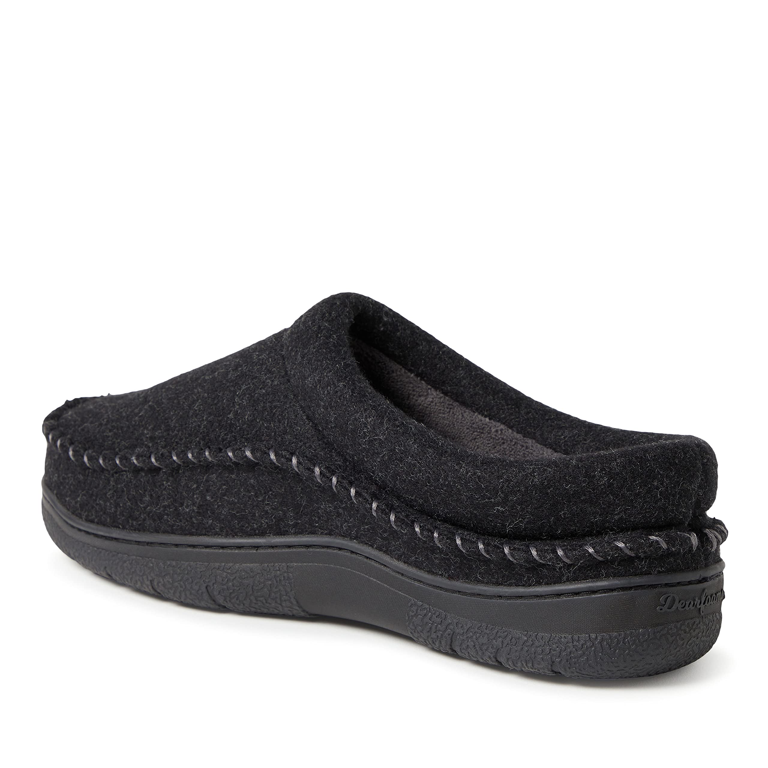 Dearfoams Men's Thompson Memory Foam Clog Slipper