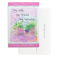 Blue Mountain Arts Greeting Card “My Wife, My Friend, My Valentine” Is a Sweet and Sentimental Valentine’s Day Card for a Wonderful Life Partner (VBM612)