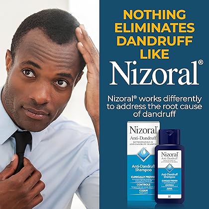 Nizoral Anti-Dandruff Shampoo with 1% Ketoconazole, Fresh Scent, 14 Fl Oz (Pack of 2)