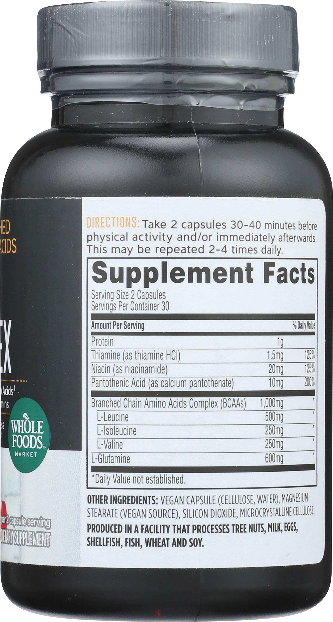 Whole Foods Market, BCAA Complex, 60 ct