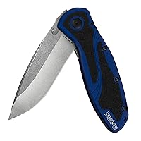 Kershaw Blur Navy Blue Pocketknife, 3.4