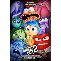 Inside Out 2 2024 Movie Poster Home Decor 16x24, Unframed