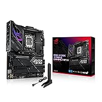 ASUS ROG Strix Z790-E Gaming WiFi II LGA 1700(Intel 14th & 13th & 12th Gen)ATX gaming motherboard(DDR5,PCIe 5.0,2.5 Gb LAN,5XM.2 slots,PCIe 5.0 x16,WiFi 7 front-panel connector with PD 3.0 up to 30W.