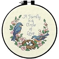 Wilton Dimensions Dimensions Needlecrafts Counted Cross Stitch, Family Love