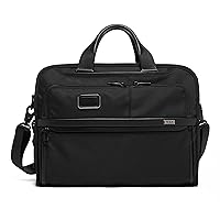 TUMI - Alpha Organizer Portfolio Bag - Briefcase for Men and Women - Black
