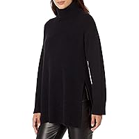 The Drop Women's Grayson Super Soft Drop-Shoulder Turtleneck Sweater