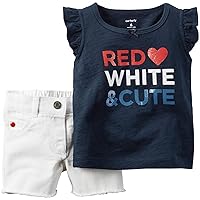 Carter's baby-girls 2 Pc Sets 119g078