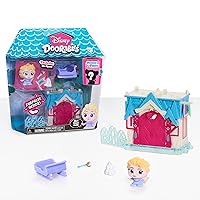 Disney Doorables Mini Playset Elsa’s Frozen Castle, Officially Licensed Kids Toys for Ages 5 Up by Just Play