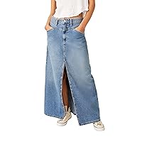 Free People Women's Come as You are Denim Max
