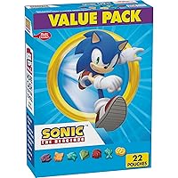 Sonic Fruit Flavored Snacks, Treat Pouches, Value Pack, 22 ct
