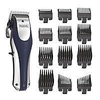 Lithium Ion Pro Rechargeable Cord/Cordless Hair Clippers for Men, Woman, & Children with Smart Charge Technology for Convenient at Home Haircutting - Model 79470