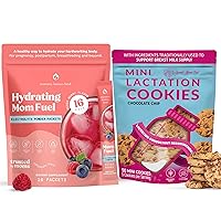 Mom Fuel Electrolyte Drink Mix and Lactation Cookies Bundle