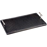 Camp Chef Reversible Pre-seasoned Cast Iron Griddle, Cooking Surface 16