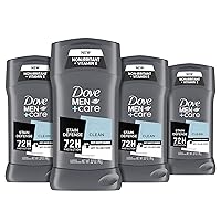 Antiperspirant Deodorant 72-hour anti-stain Protection Invisible Deodorant For Men, 2.7 Ounce (Pack of 4)