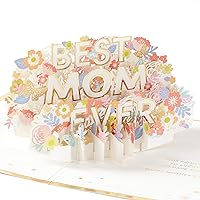 Hallmark Signature Paper Wonder Pop Up Mothers Day Card for Mom or Wife (Best Mom Ever)