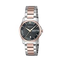 Gucci 'G-Timeless' Quartz Stainless Steel Silver-Toned Women's Watch(Model: YA126527)