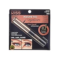 KISS Magnetic, Magnetic Eyeliner, Smudge Proof, Works Magnetic Lashes, Includes 1 Magnetic Lash Eyeliner, Long Lasting Wear, Can Be Used With Strip Lashes And Lash Clusters
