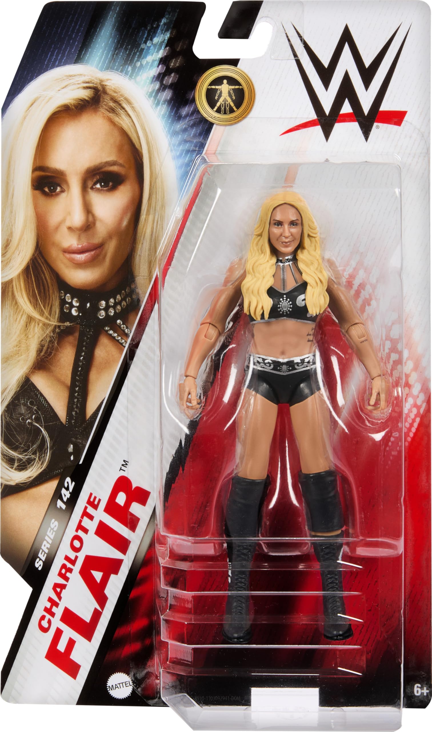 Mattel WWE Action Figures, 6-inch Collectible Charlotte Flair with 10 Articulation Points & Life-Like Look