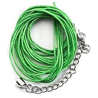 Cousin DIY Green Cotton Multi-Strand Cord Necklace Starter Kit - 18in