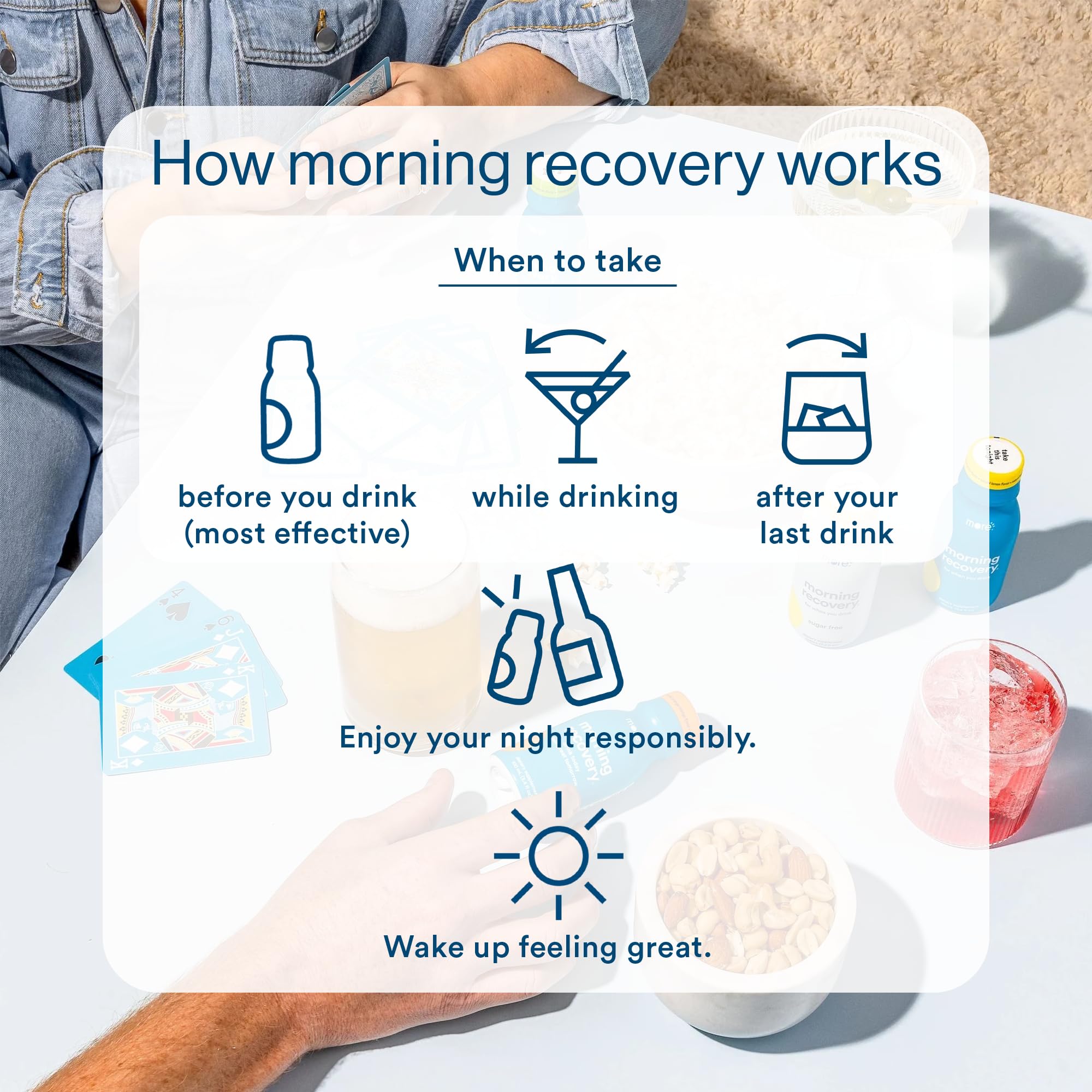 More Labs Morning Recovery Electrolyte, Milk Thistle Drink Proprietary  Formulation to Hydrate While Drinking for Morning Recovery, Highly Soluble