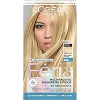 Feria Multi-Faceted Shimmering Permanent Hair Color, 11.21 Bad to the Blonde (Ultra Pearl Blonde), Pack of 1, Hair Dye
