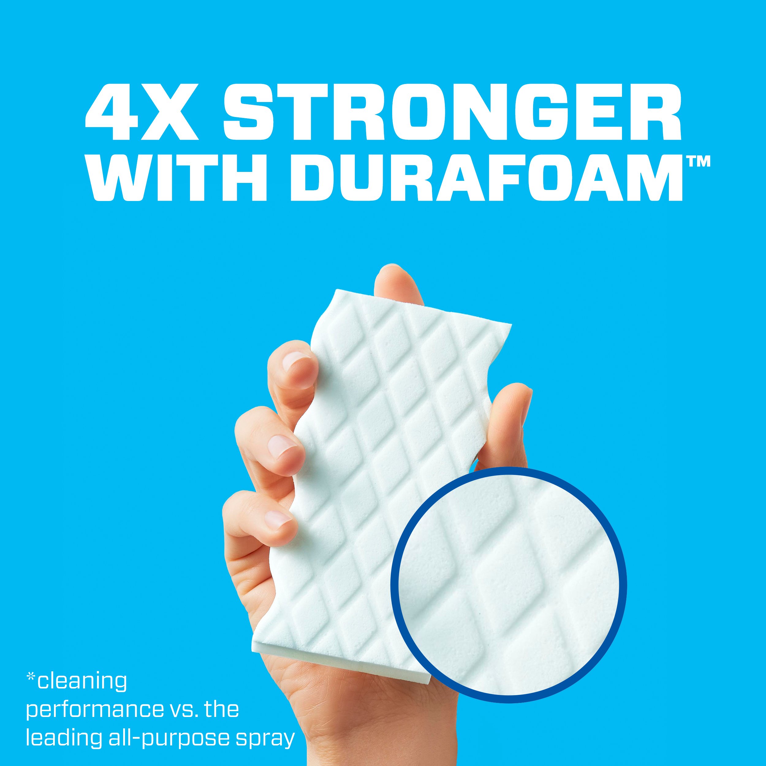 Magic Eraser Extra Durable Cleaning Pads with Durafoam, 7 Count