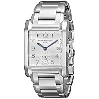 Baume & Mercier Men's BMMOA10047 Hampton Analog Display Swiss Automatic Silver Watch