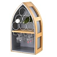 Freestanding Handmade Wine Bottle Holders | Racks & Cabinets For Kitchen Dining & Barware Storage & Organization Ideas | Outdoor Barbecue & Picnic Accessories | Boat Shaped Home & Decor Ideas