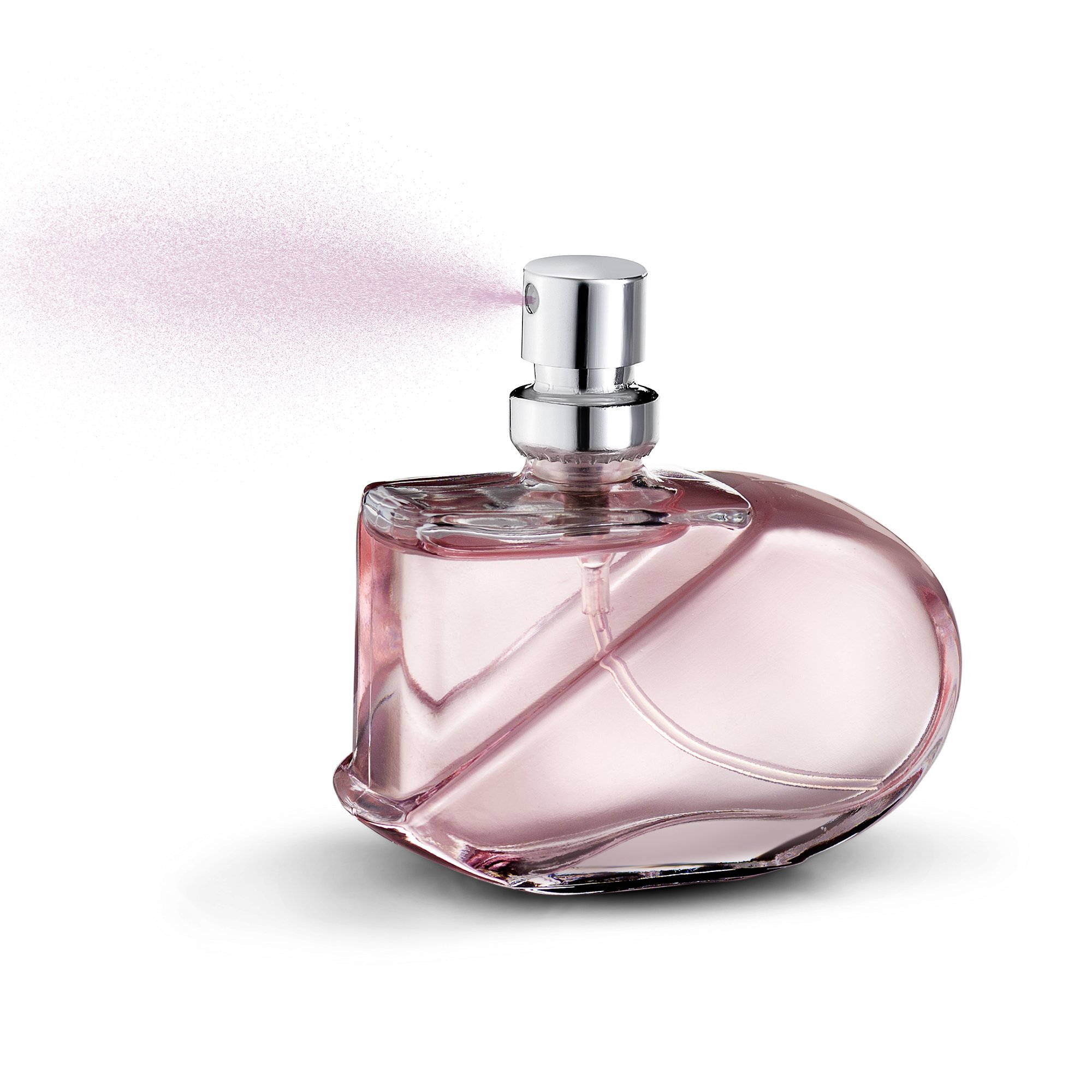 SCENTED THINGS Crush Body Spray Girl Perfume, Eau De Parfum Teen Girl Gifts, Heart-Shaped Bottles, 4 Piece Set
