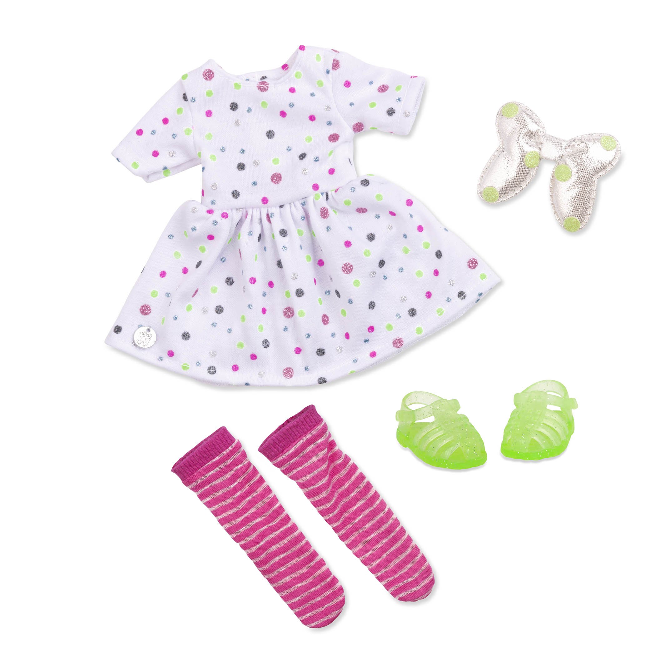 Glitter Girls - Bubbly & Shiny Outfit -14-inch Doll Clothes - Toys, Clothes & Accessories For Girls 3-Year-Old & Up (GG50109Z)