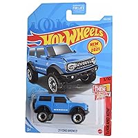Hot Wheels '21 Ford Bronco, [Blue] 100/250 Then and Now 3/10