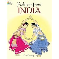 Fashions from India (Dover Fashion Coloring Book)