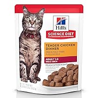 Hill's Science Diet Adult Wet Cat Food, Chicken, 2.8 Ounce (Pack of 24)