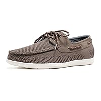 Mens Boat Shoes MESH Casual Slip On Shoes Mens Loafer Shoes Deck Shoes Mens Driving Sneakers
