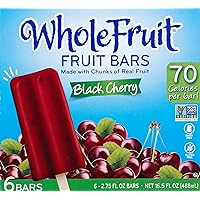 Whole Fruit Black Cherry Fruit Bars, 6 Count