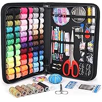 Large Sewing Kit for Adults: YUANHANG Newly Upgraded 251 Pcs Premium Sewing Supplies Set - Complete Sew Kit of Needle and Thread for Beginners - Travel Emergency - Basic Home Hand Sewing Repair Kits