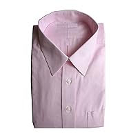 Gold Label Roundtree & Yorke Non-Iron Regular Point Collar Plaid Dress Shirt G16A0165 Pink/White