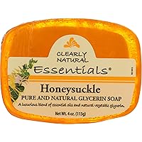Glycerine Bar Soap, Honeysuckle, 4 Ounce (00017-7)