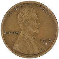1917 S Wheat Cent Penny Good