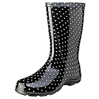 Sloggers Waterproof Garden Rain Boots for Women - Cute Mid-Calf Mud & Muck Boots with Premium Comfort Support Insole