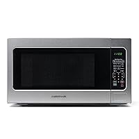 Farberware 1100W 2.2 cu ft Countertop Microwave Oven With Smart Sensor, LED Lighting, Child Lock - For Apartments and Dorms