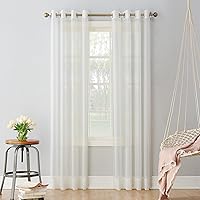 No. 918 Emily Sheer Voile Grommet Curtain Panel, 59
