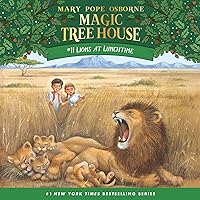Lions at Lunchtime: Magic Tree House, Book 11 Lions at Lunchtime: Magic Tree House, Book 11 Paperback Kindle Audible Audiobook School & Library Binding Preloaded Digital Audio Player