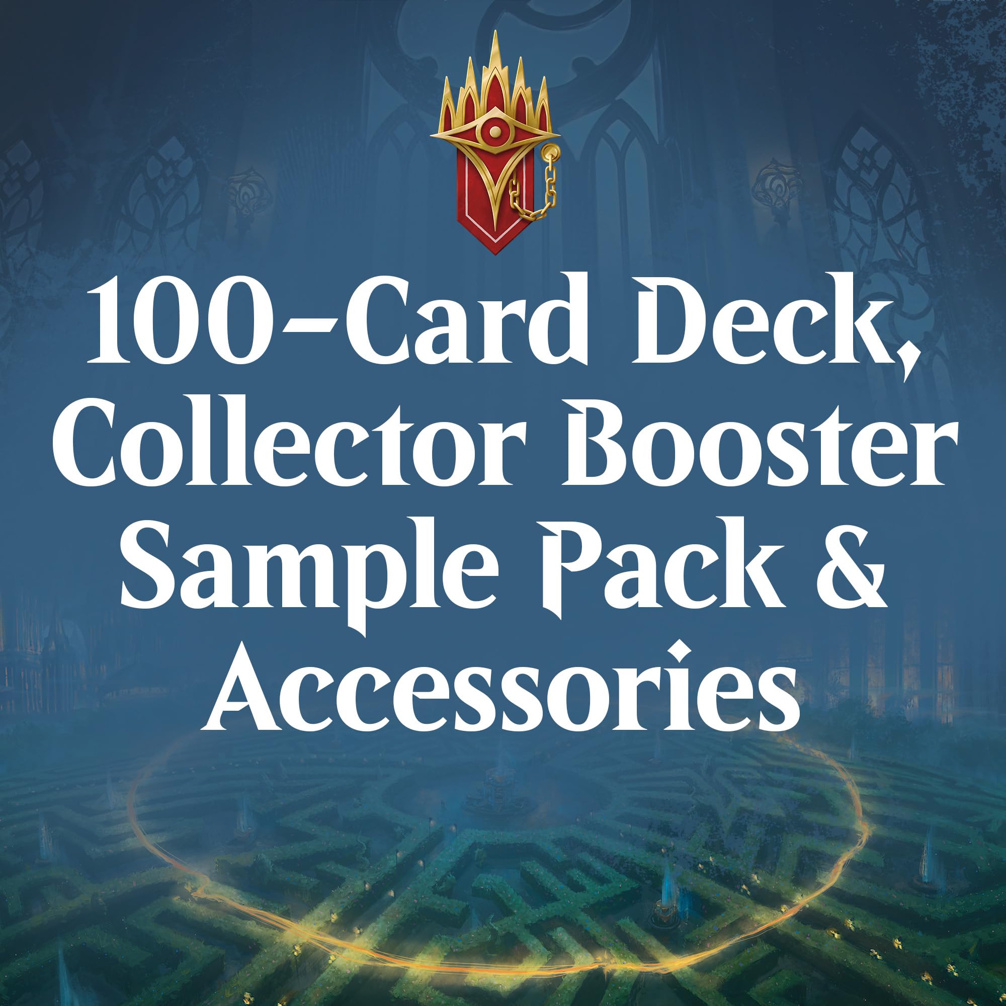 Magic: The Gathering Murders at Karlov Manor Commander Deck - Deep Clue Sea (100-Card Deck, 2-Card Collector Booster Sample Pack + Accessories)