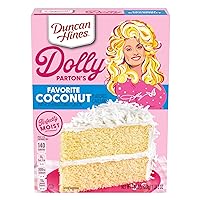 Duncan Hines Dolly Parton's Favorite Coconut Flavored Cake Mix, 18 oz.