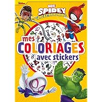 SPIDEY ET SES AMIS EXTRAORDINAIRES - Mes Coloriages avec Stickers - MARVEL